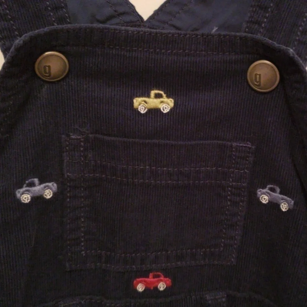 Adorable Gymboree Navy Corduroy Overalls